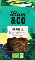 Granola origan et romarin