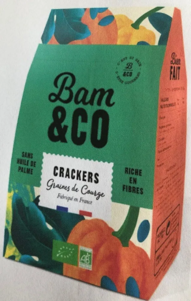Crackers graines de courge