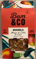 Granola Mangue et Eclats de coco