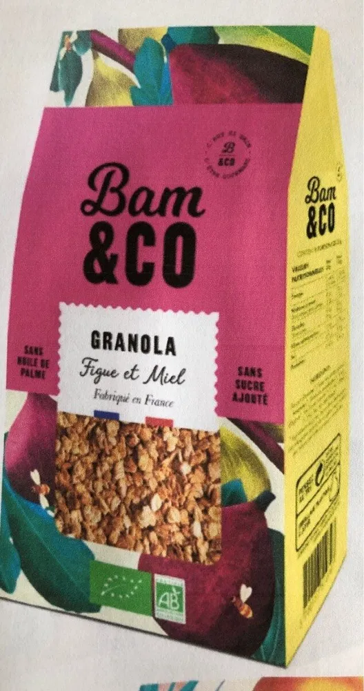 Granola figue et miel