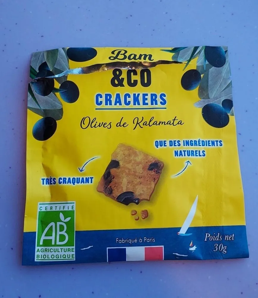 Crackers Olives de Kalamata