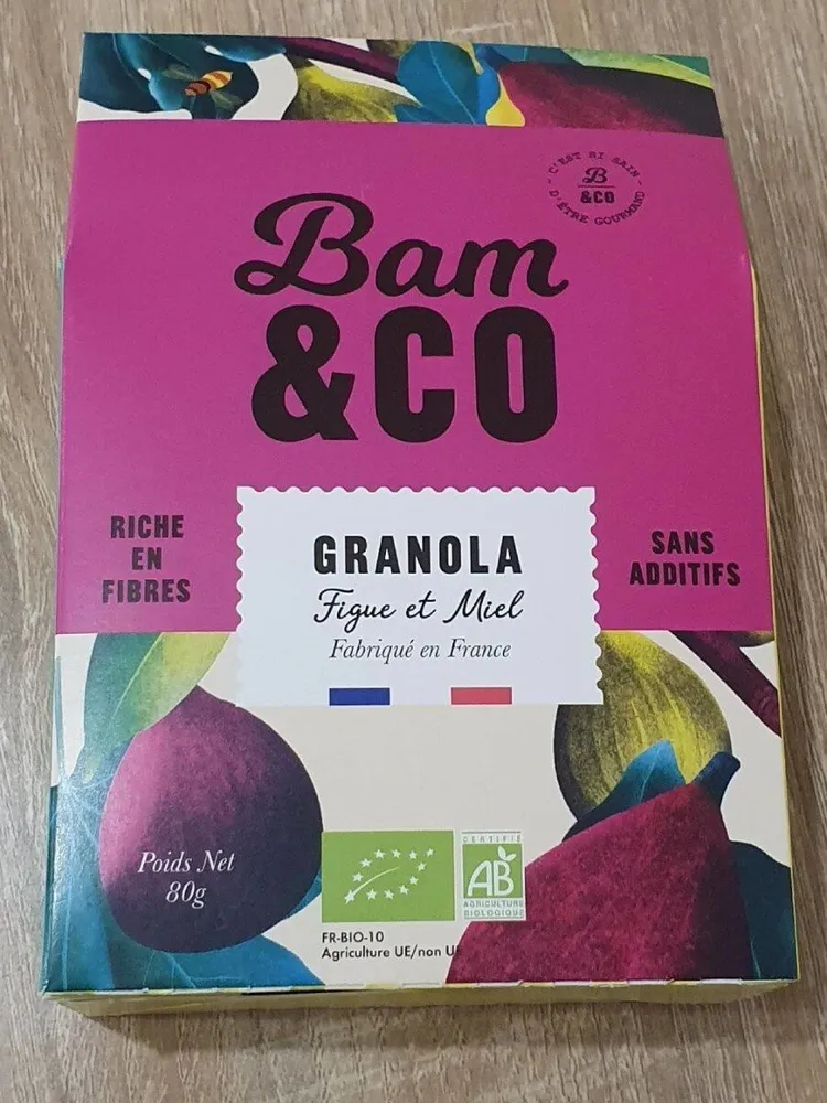 Granola figue et miel