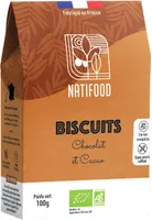 Biscuits Chocolat et cacao 100g BIO