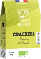 Crackers Romarin et Fenouil BIO