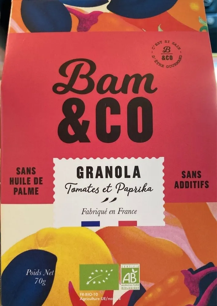 GRANOLA Tomates et paprika