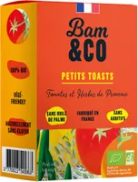 Petits Toasts Tomates et Herbes de Provence 80g BIO
