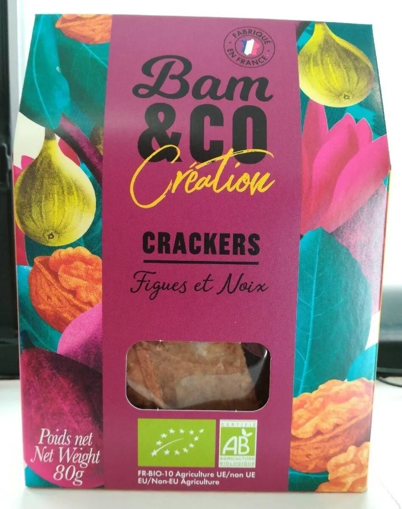 Crackers figues et noix