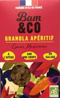 Granola Apéritif Épices Mexicaines