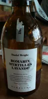 Kombucha romarin myrtilles lavandes