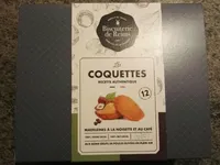 Les coquettes - madeleines à la noisette et au café