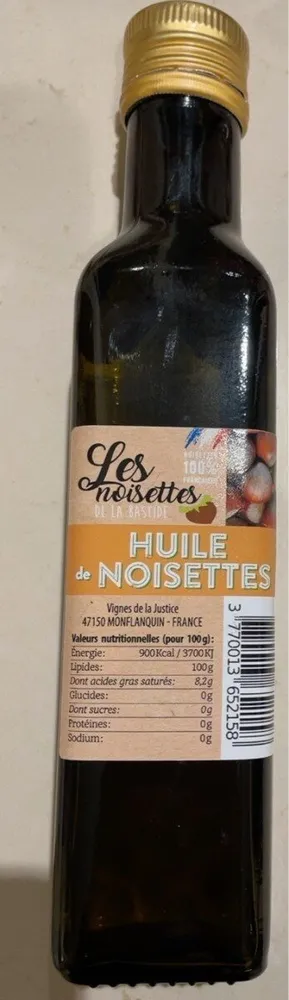 Les noisette de la Bastide ( huile)
