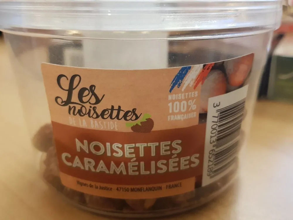 Noisettes caramelisees