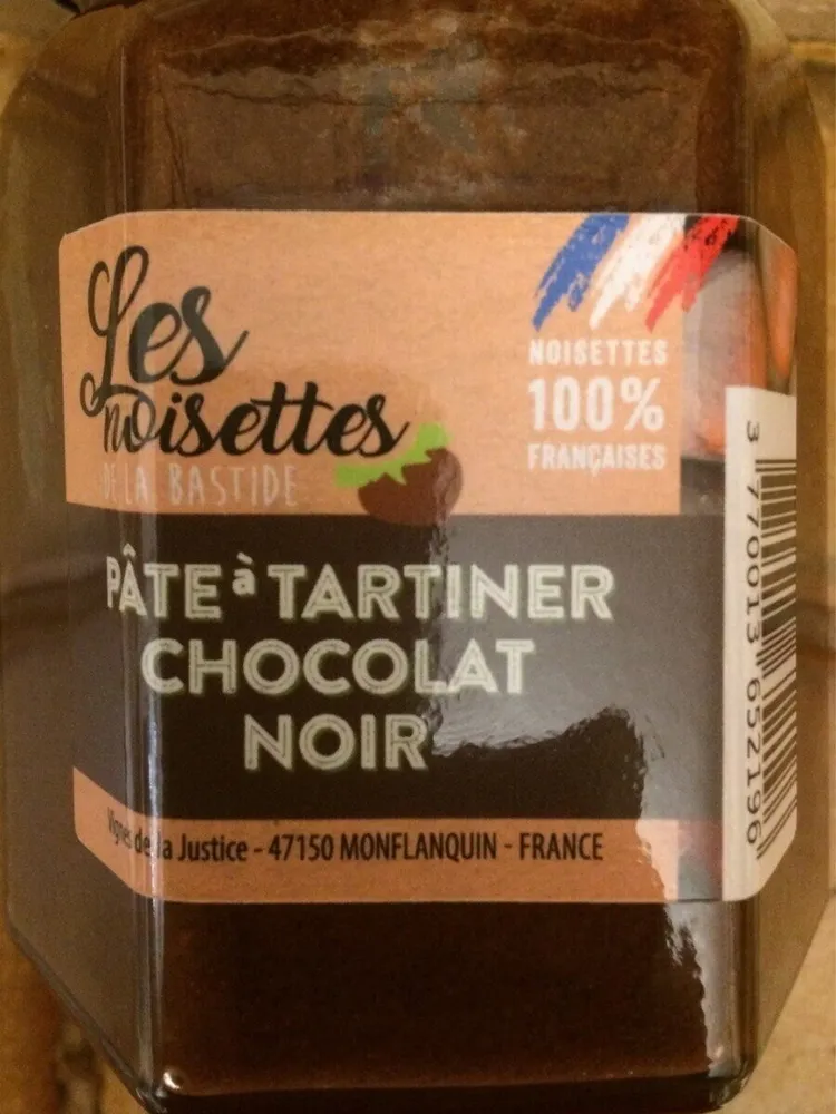 Pate à tartiner chocolat noir