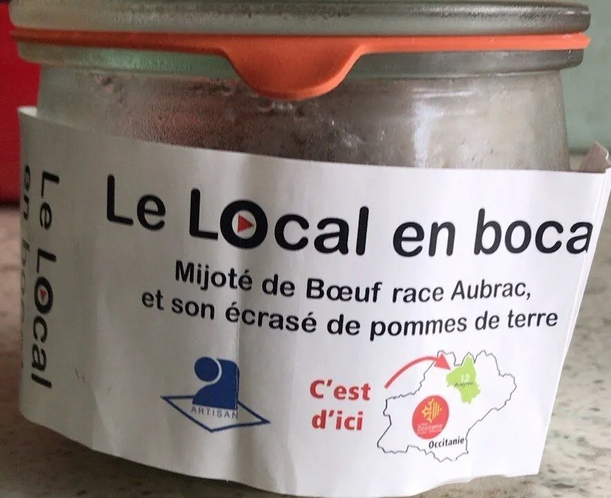Mijoté de boeuf Aubrac écrasé de pomme de terre