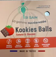 Kookies balls tomate&chocolat