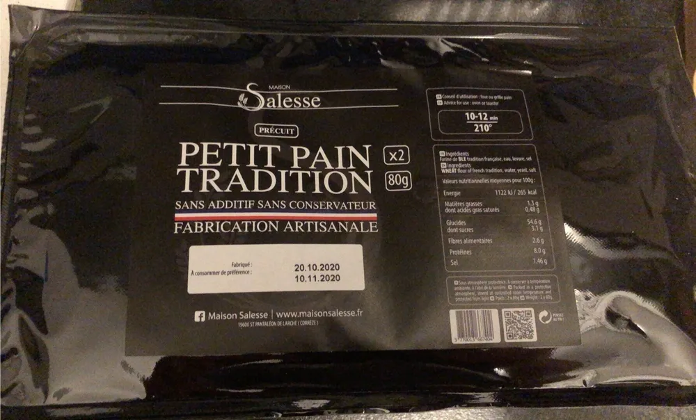 Petit pain tradition
