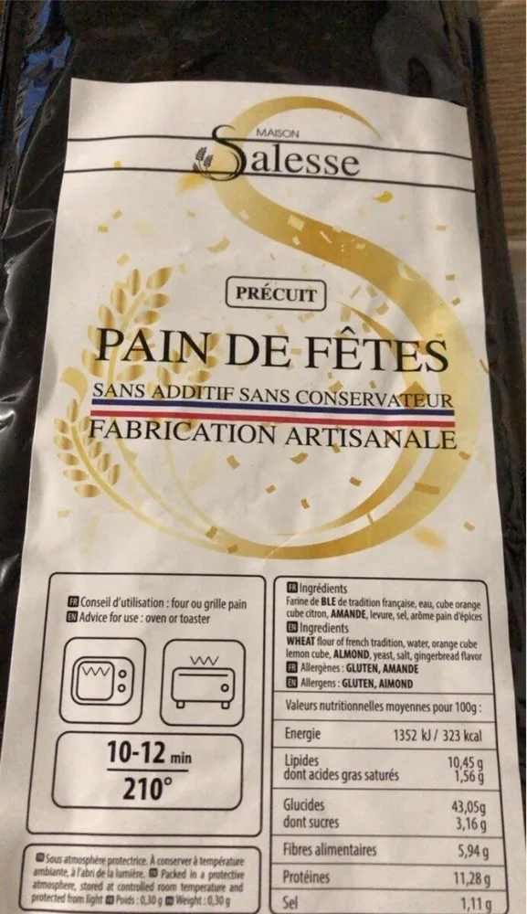 Pain de fetes
