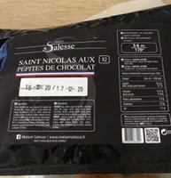 Saint nicolas aux pepites de chocolat