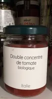 Double concentré de tomate biologique
