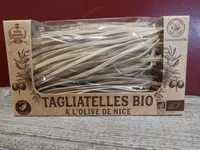 Tagliatelles bio* a l'olive de nice