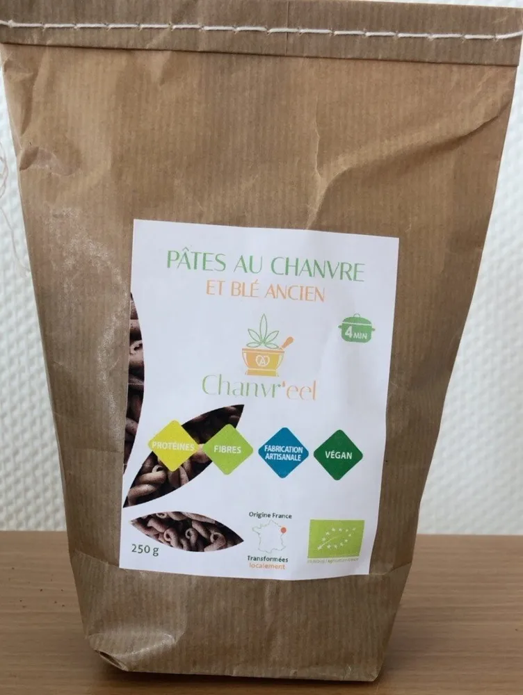 Pates au chanvre bio