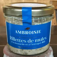 Rillettes de mules à la moutarde et à l'estragon Bio