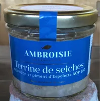Terrine de seiches au jambon et piment d'Espelette AOP BIO