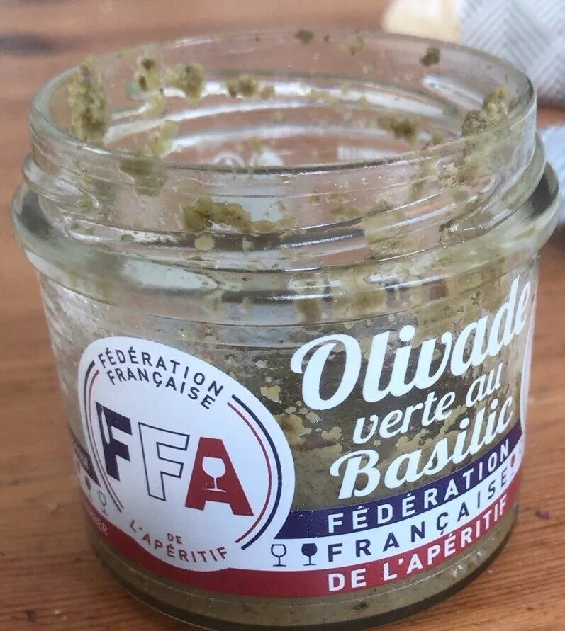 Olivade verte au basilic