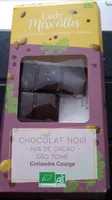 Chocolat noir 66% coriandre courge