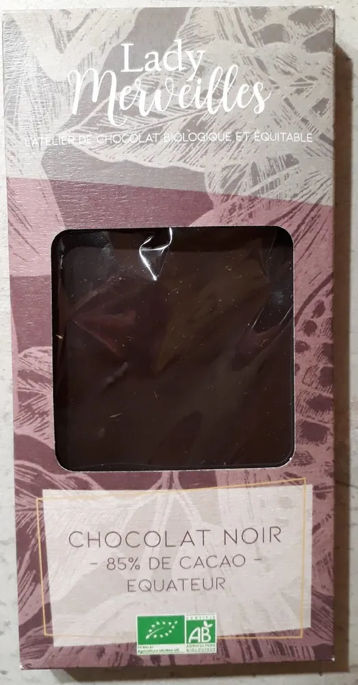 Chocolat noir 85% Équateur