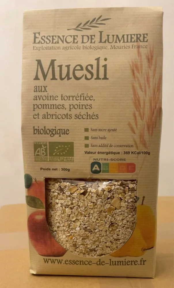 Muesli aux avoine torréfiée