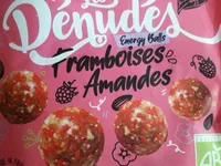 Energy balls Framboises Amandes