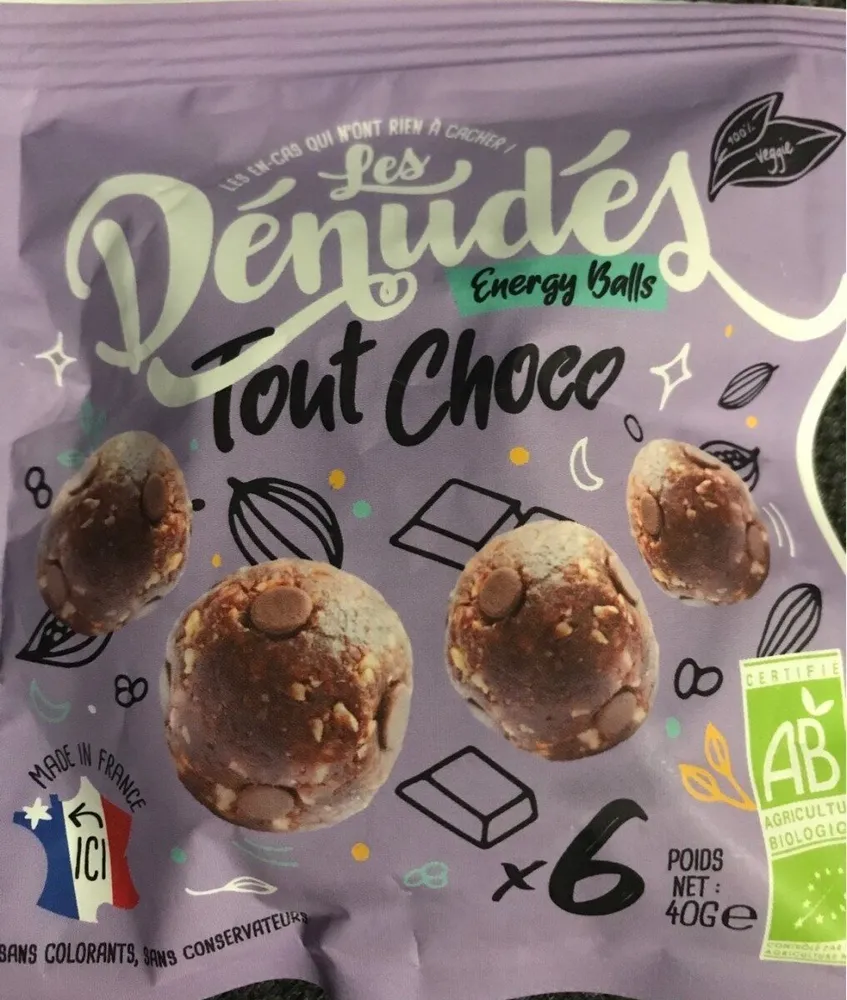 Energu Balls Tout Choco