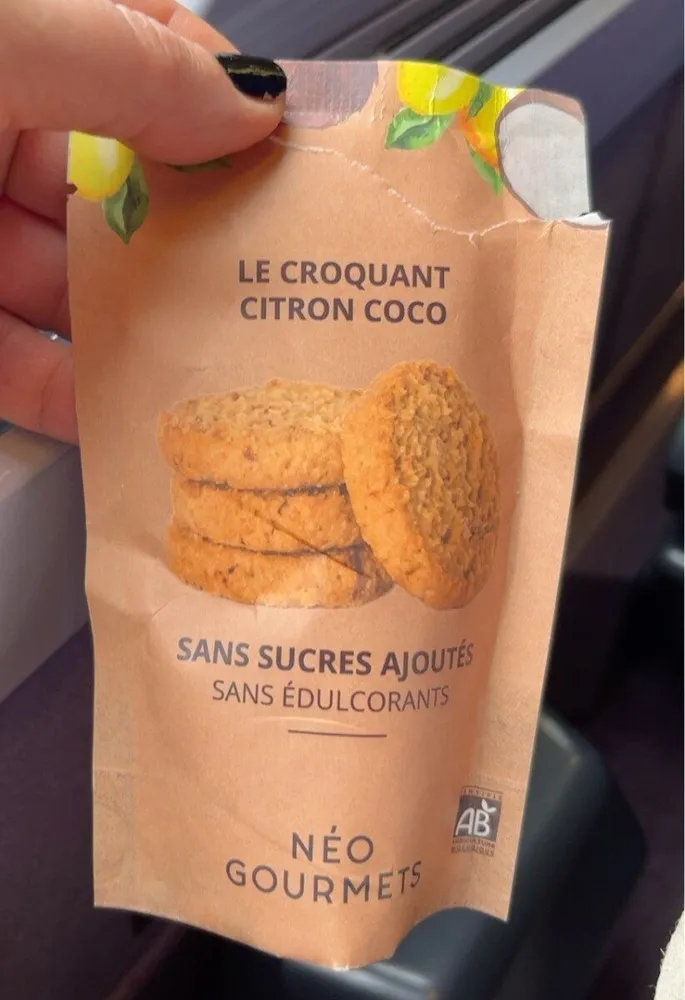 Le croquant citron coco