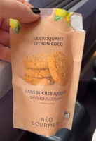 Le croquant citron coco