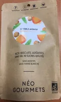 Sablé aperitifs - mimolette sésame