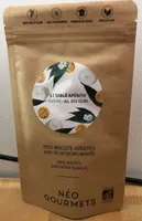 Sablé apéritif chevre ail des ours