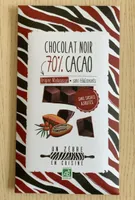 Chocolat noir 70% Cacao