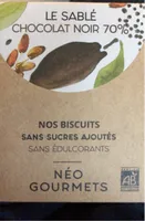 Le sable chocolat noir70%