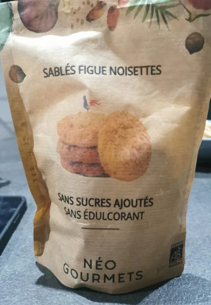 Sablés figue noisettes