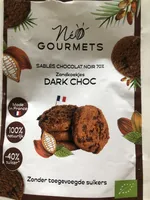 sablés chocolat noir