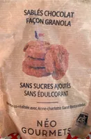 Sables chocolat facon granola