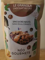 Le granolat chocolat au lait noisettes du piémont