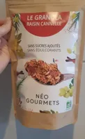 Granola Raisin Cannelle