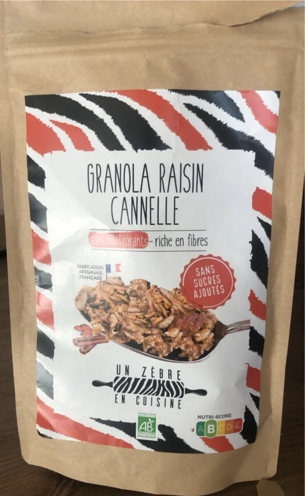 Granola Raisin Cannelle