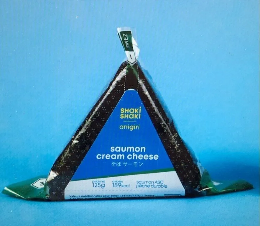 Onigiri Saumon Cream Cheese