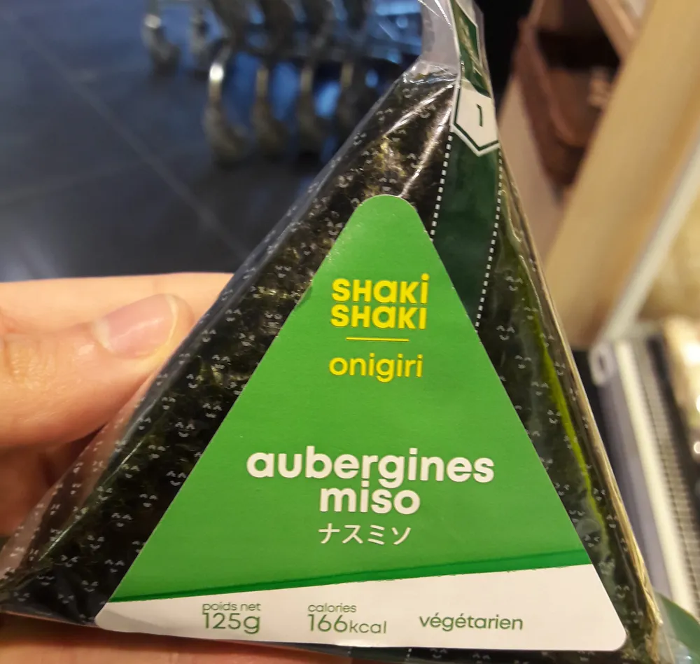 Onigiri Aubergines Miso