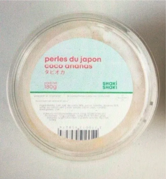 Perles du Japon Coco Ananas Citron Vert