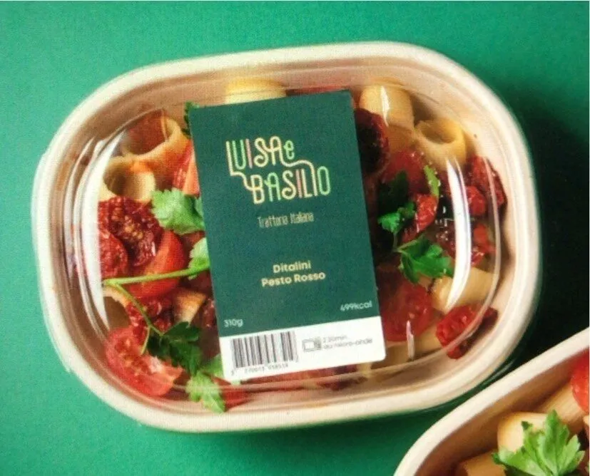 Ditalini Pesto Rosso Courgette