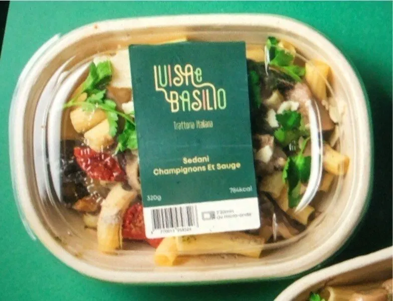 Sedani Champignons et Sauge